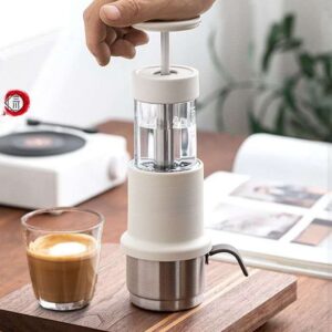 Manual French Press Coffee Maker